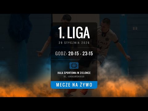 🔴 NOCNA LIGA LIVE: 1. liga | 6. kolejka