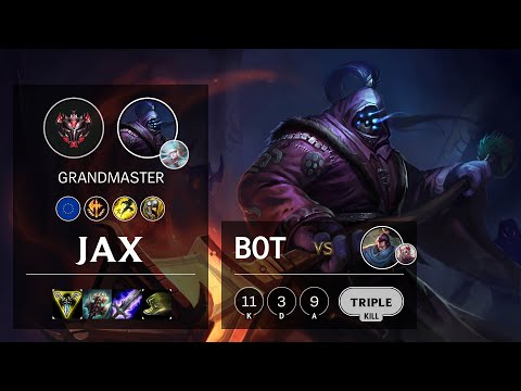 Jax Bot vs Yasuo - EUW Grandmaster Patch 10.16