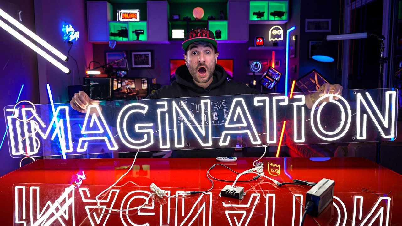 Custom Light Up Neon Signs & Decor For Your Space! (A Great Gift Idea!)