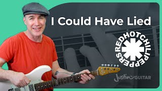 I Could Have Lied Guitar Lesson | Red Hot Chili Peppers