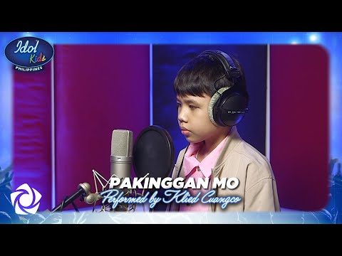 Klied Cuangco - 'Pakinggan Mo' Official In Studio Performance