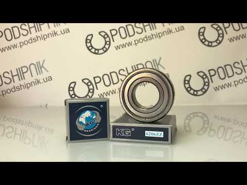 Подшипник 6206 ZZ - фото 3 - id-p1559939150