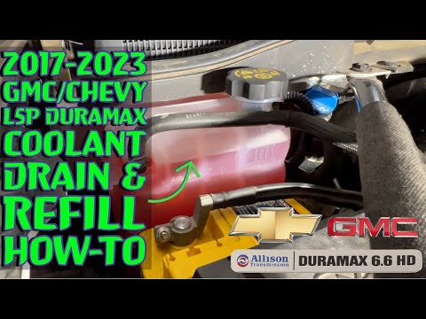 2017-2023 L5P Duramax Diesel Coolant Drain & Refill Plus Coolant Reservoir Replacement How-To