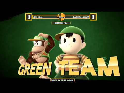BL:TE | Juice vs BlazingPasta - Losers Semi-Final - Super Smash Bros. for Wii U
