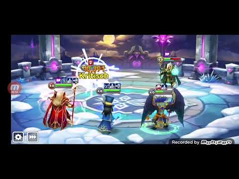 Jeanne Vigor Odin vs Baleygr Luer Quebe Summoners War, Siege Rank 270