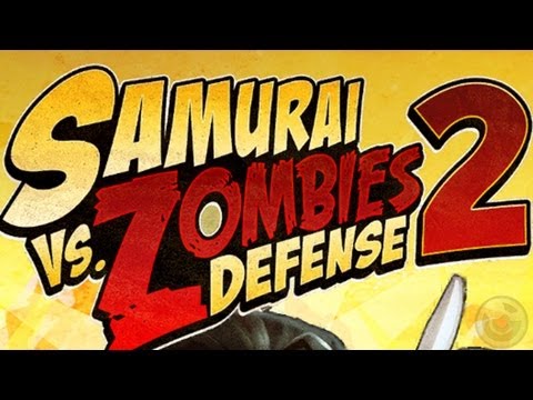 Samurai vs Zombies Defense 2 - iPhone & iPad Gameplay Video
