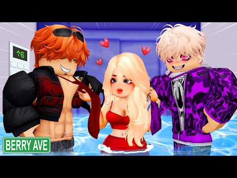 Trapped In An Elevator With Two Dangerous CRIMINALS...| Roblox Story | Berry Ave