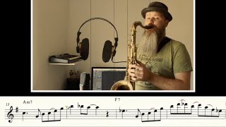 Nights of Champagne and Tulips (based on Days of Wine and Roses chord progression)