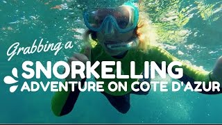 LifeinourVan Snorkel the Cote d'Azur
