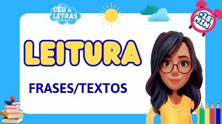 COMO ENSINAR A LER FRASES/PEQUENOS TEXTOS| ALFABETIZAÇÃO