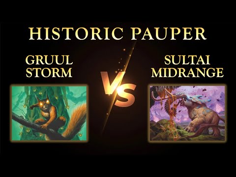 H.Pauper Live S9W1: Gruul Storm vs. Sultai Midrange (2X)