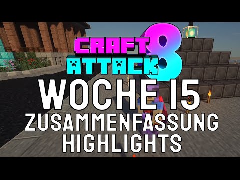 Craft Attack 8 KOMPLETTE WOCHE 15 ZUSAMMENFASSUNG - Jeder Teilnehmer| Von Fan für Fans | Urutox