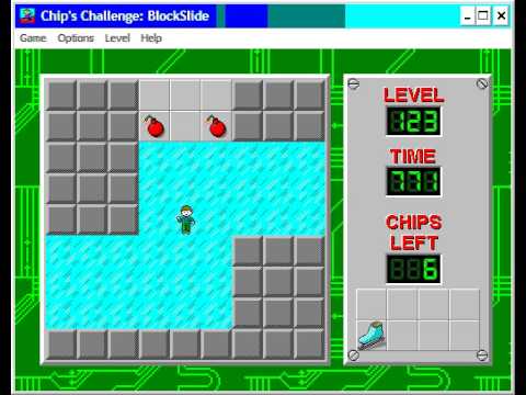 CCLP2 level 123 solution - 746 seconds