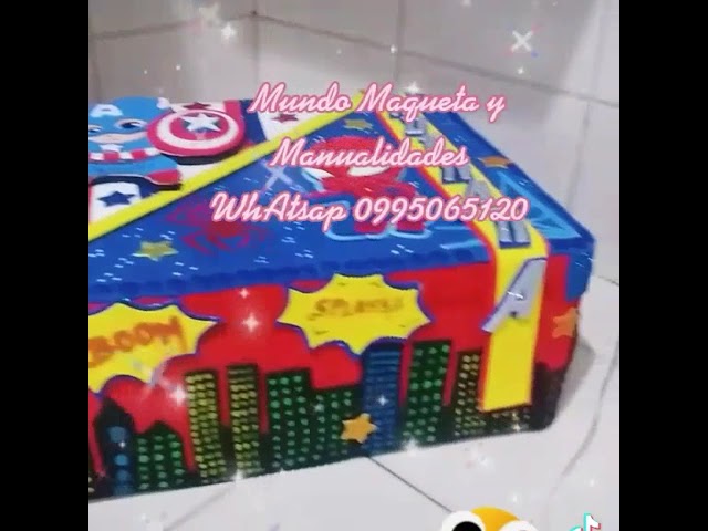 Vídeo relacionado con HMF Cofre del tesoro de madera, Cofre grande con cerradura decorativa para cumpleaños infantil | 40 x 19 x 22 cm | Francia