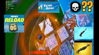 Fortnite ranked reload  | High kill squads ranked win full Gameplay (ps4 60 fps controller)