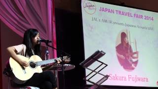 Sakura Fujiwara at Japan Travel Fair 2014 2nd Session 1