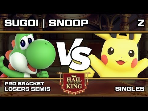 PSG Hail to the King: Sugoi | Snoop (Yoshi) vs Z (Pikachu/Pichu/Ganondorf/Fox) - Pro Bracket LS