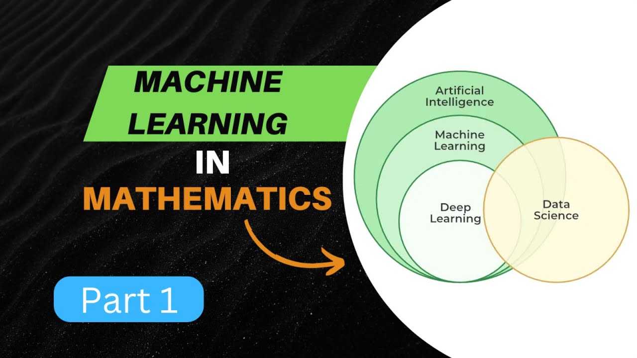 What is...machine learning in mathematics – part 1?