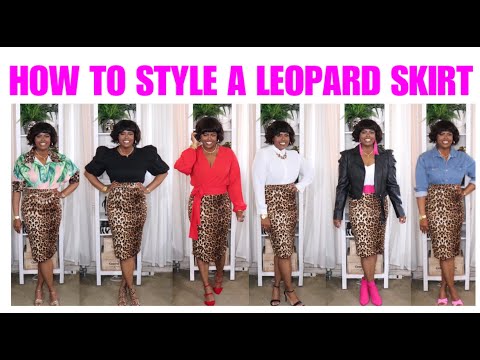 HOW TO STYLE A LEOPARD PRINT SKIRT (10+ WAYS)