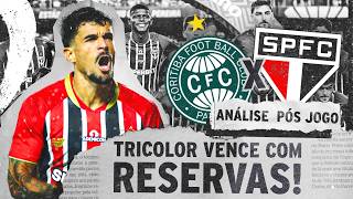 RESERVÃO DO SÃO PAULO DÁ CONTA DO RECADO! - ANÁLISE PÓS-JOGO - CORITIBA 0x1 SÃO PAULO - BRASILEIRÃO