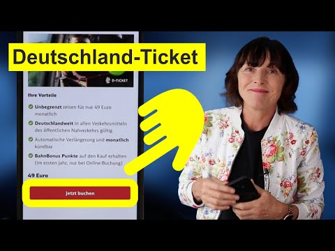 Deutschland-Ticket kaufen. Smartphone einfach erklärt.