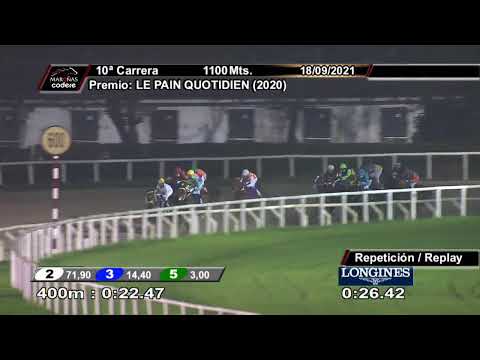 CARRERAS HIPODROMO MARONAS 18 DE SETIEMBRE 2021 WWW.MARONASONLINE.COM