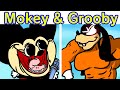 Friday Night Funkin VS Mokey Grooby Cutscenes FNF Mod Mickey Mouse Sr Pelo Mokey S Show