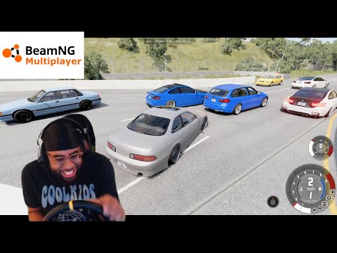 Teaching Ricky how to drive STICK in BeamNG.Drive lmaooo