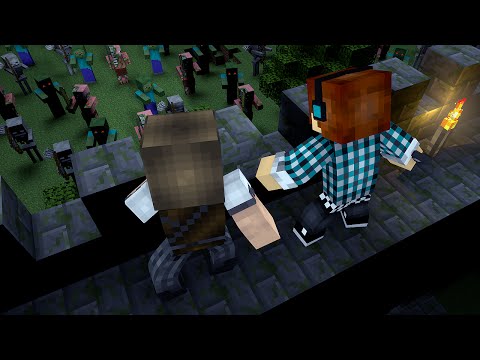 Minecraft: Monsters Vs Humans!!