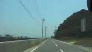 preview picture of video '[V0080] 030605 愛媛県側の多々羅大橋から伯方の塩の伯方島を通過し大島東岸を経て３連の来島海峡大橋へ Japanese country roads; Yoshiumi Kurushima Kaikyo Bridge'