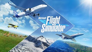 Microsoft Flight Simulator international flight Algeria (North Africa) - London