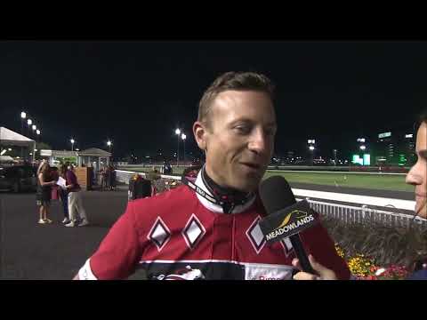 July 29, 2023 - Hambletonian Oaks Elimination - Race 7 - Interview with Dexter Dunn