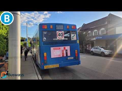 Busways North West Ryde 1824 ST Mercedes Benz O500LE CNG Custom Coaches CB60 EVOII Bus ride.