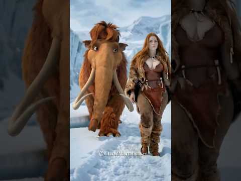 ❄️🦣 Ice Age: Cartoon vs Real Life