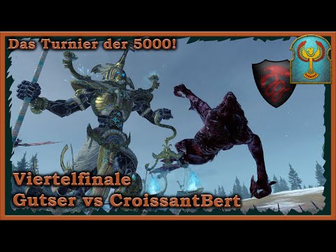 Viertelfinale im Turnier der 5000! Gruftkönige vs Vampirfürsten - Match 4 Total War: Warhammer 2