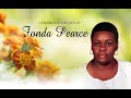 live stream of funeral service for Fonda Pearce
