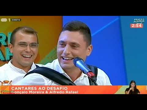 Cantares ao desafio, Alfredo Rafael, Gonçalo Moreira, Praça da Alegria, 2019,  Desgarradas, RTP
