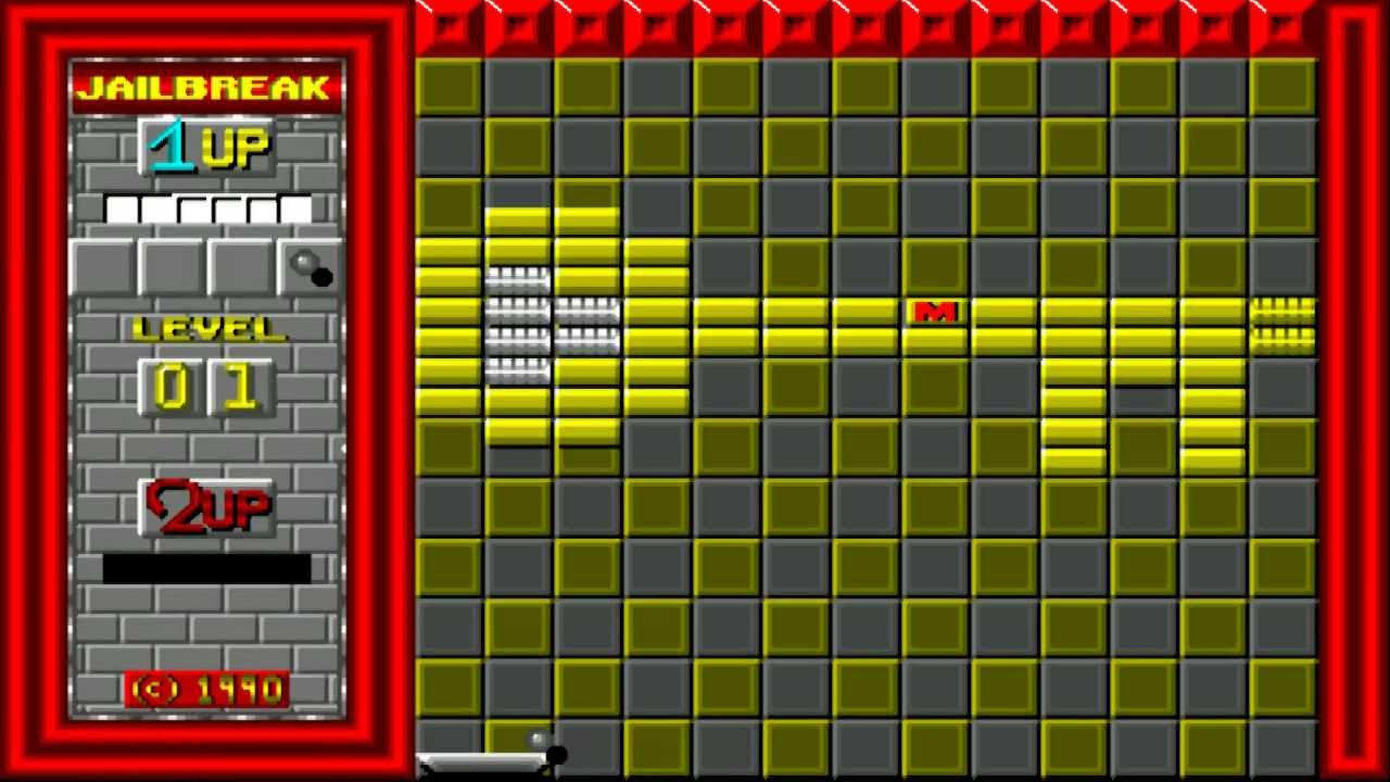 AMIGA Jail Break JAILBREAK AMIGA OCS By Odyssey SOFTWARE Inc In 1990 Cracked By Paradox adf zip