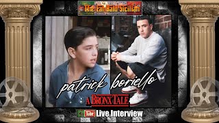 Live interview with Patrick Borriello, Actor, and son of Bobby Borriello video