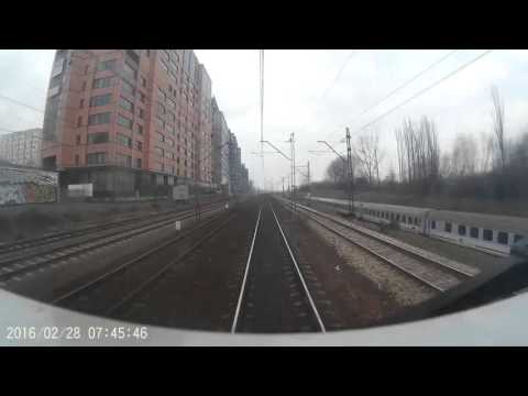 EN57AKM cabview Warszawa Wschodnia, Warszawa Zachodnia.