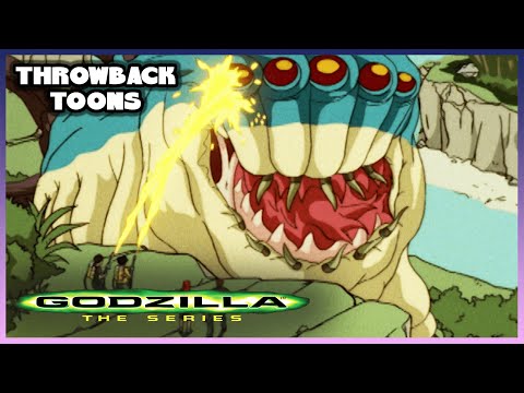 Angering The Earthworm | Godzilla®: The Series | Throwback Toons