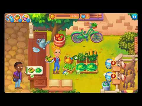 Cooking Farm - Hay & Cook Game - Level 196 🍎🌻🫐 - No Boosters - FULL STORY - CaroGamesNL