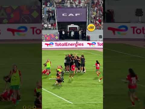 فرحة اللبؤات بعد التأهل لنهائي الكان للمرة الثانية