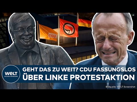 BERLIN: "Tiefpunkt"? Neue Aktion vom Zentrum für politische Schönheit macht CDU fassungslos