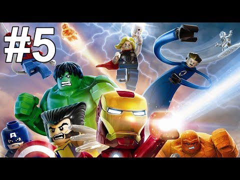 LEGO Marvel Super Heroes Gameplay Walkthrough Part 5 No Commentary