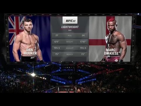 Dan Hooker vs Marc Diakiese full fight