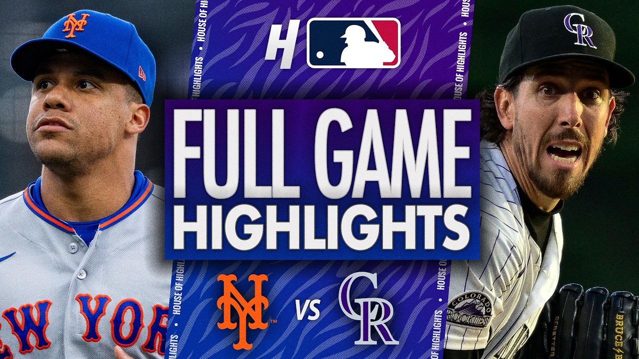 ⚾ [MLB] 뉴욕 메츠 vs 콜로라도 로키스 하이라이트
