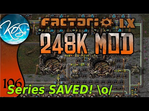 Factorio 248k Mod 106 -  NOT QUITE THE END!! - Tips & Tricks