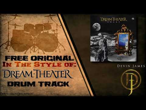 🥁 Dream Theater Style Drum Track - 112 BPM (FREE WAV DOWNLOAD)