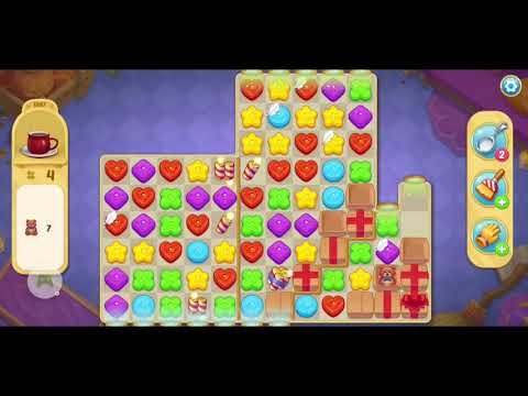 행복의저택/Matchington mansion Level 1887 Win Boosters(Coin*3,Spon*2)/Puzzle/Matchington/mansion